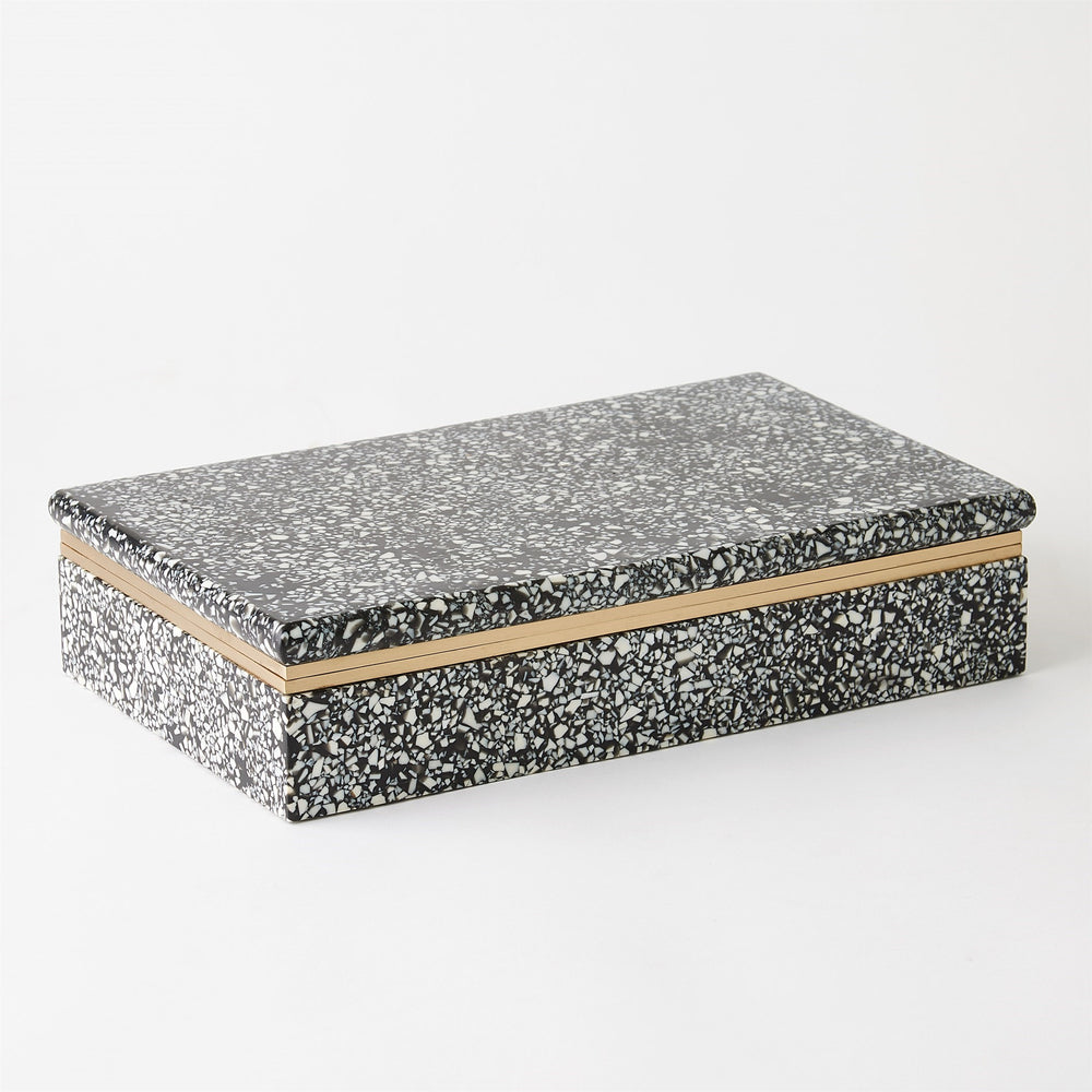 Terrazzo Boxes Black/White