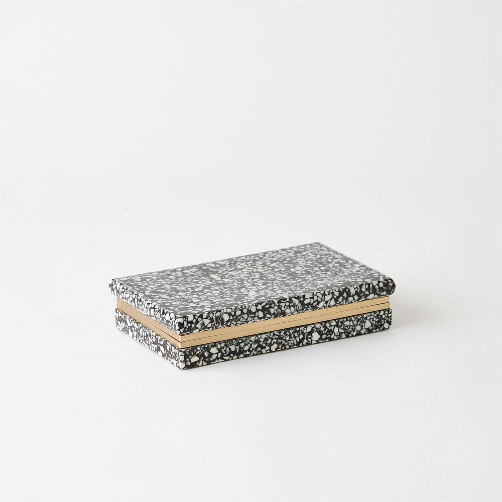 Terrazzo Boxes Black/White