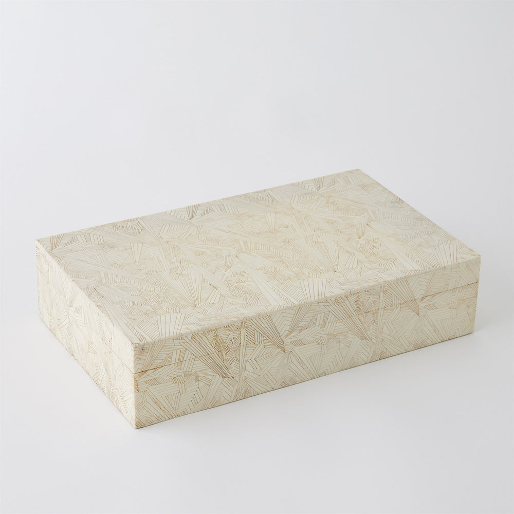 Searchlight Boxes & Tray Ivory