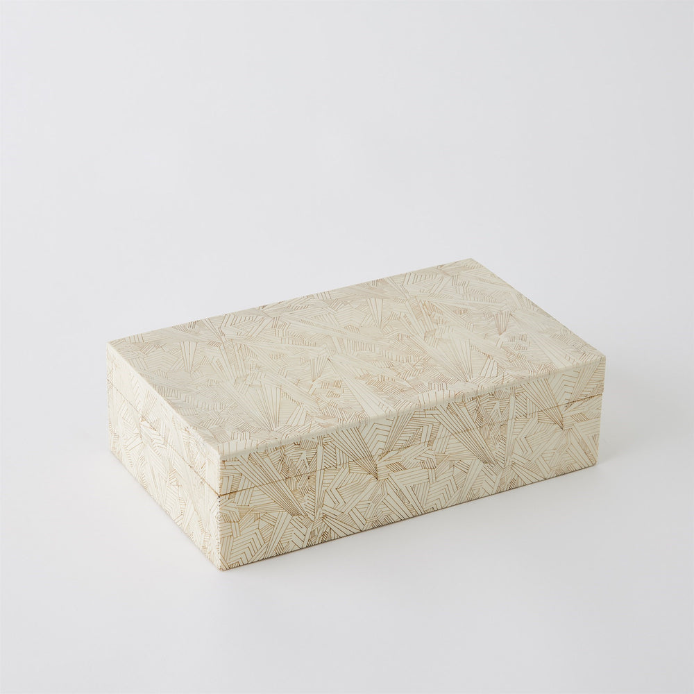 Searchlight Boxes & Tray Ivory