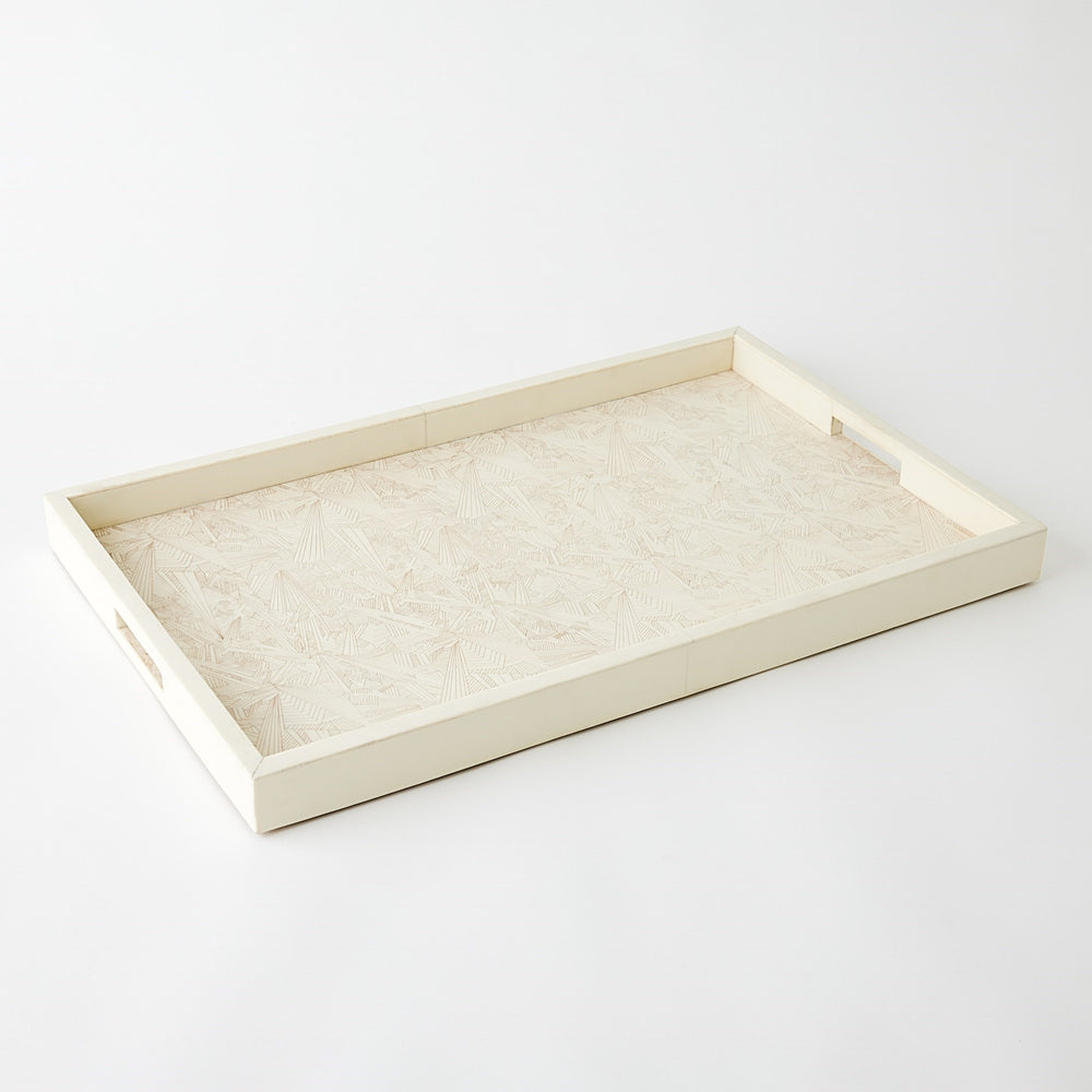 Searchlight Boxes & Tray Ivory
