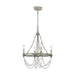 Visual Comfort Studio Canada - Four Light Chandelier - Beverly - French Washed Oak / Distressed White Wood- Union Lighting Luminaires Decor