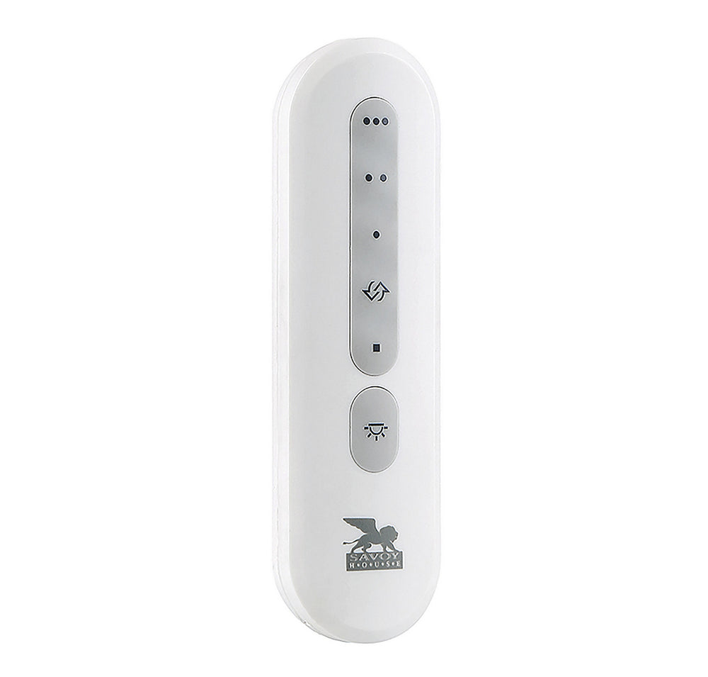 Savoy House Canada - Universal Remote For AC Motor Ceiling Fan - Controls - White- Union Lighting Luminaires Decor