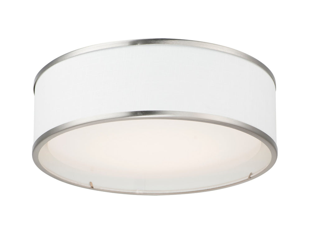 Maxim - LED Flush Mount - Prime - Satin Nickel- Union Lighting Luminaires Decor