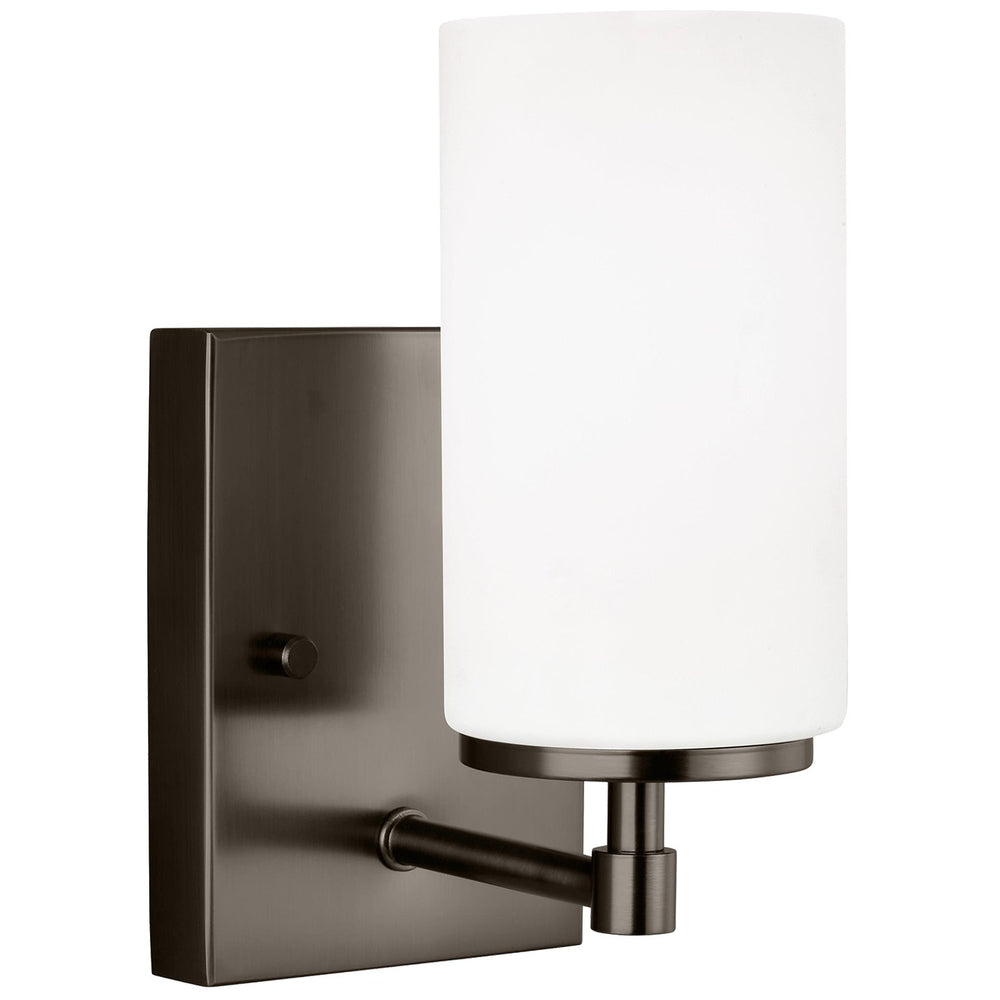 Generation Lighting Canada. - One Light Wall / Bath Sconce - Alturas - Brushed Oil Rubbed Bronze- Union Lighting Luminaires Decor