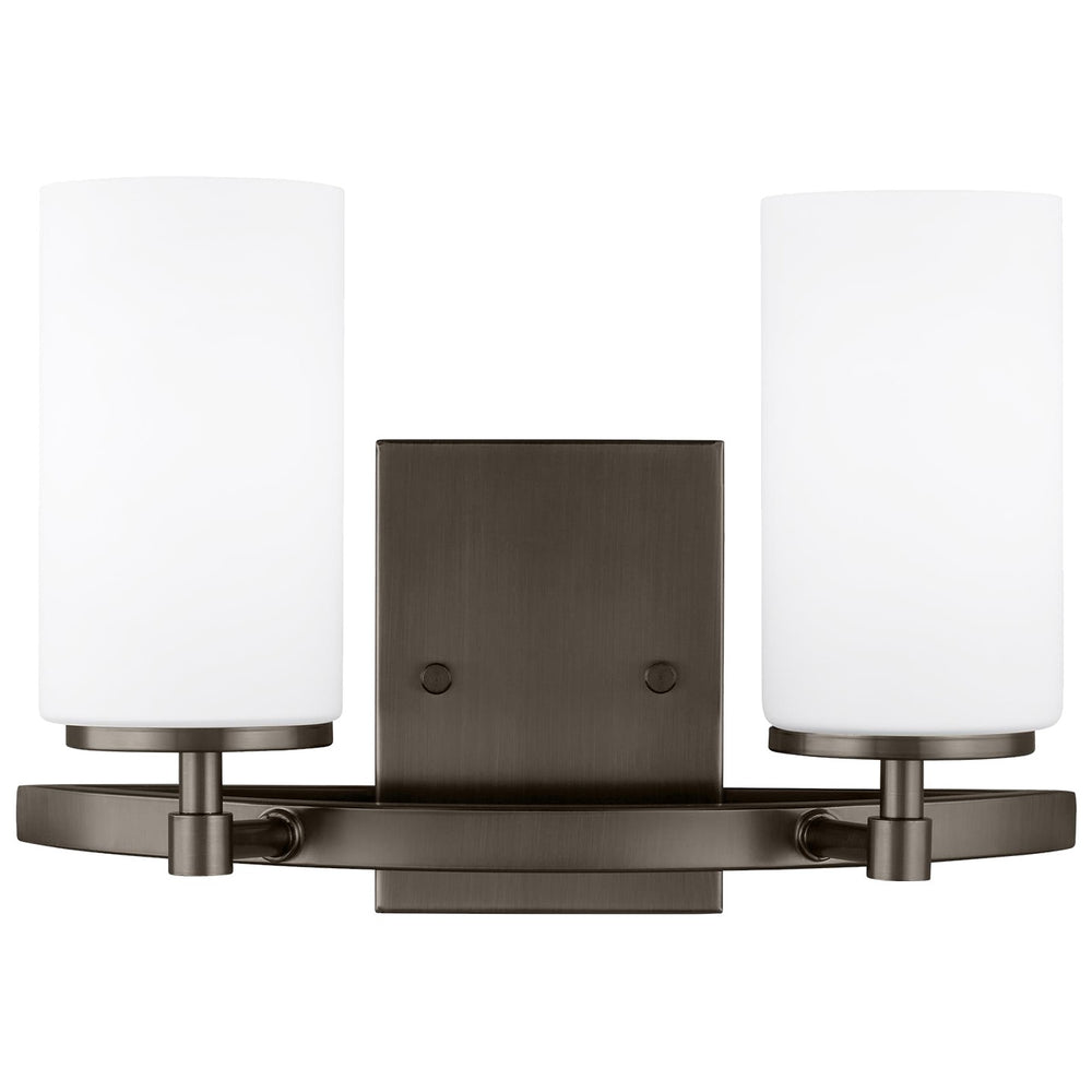 Generation Lighting Canada - Two Light Wall / Bath - Alturas - Brushed Oil Rubbed Bronze- Union Lighting Luminaires Decor