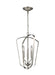 Generation Lighting Canada - Three Light Hall / Foyer - Romee - Brushed Nickel- Union Lighting Luminaires Decor