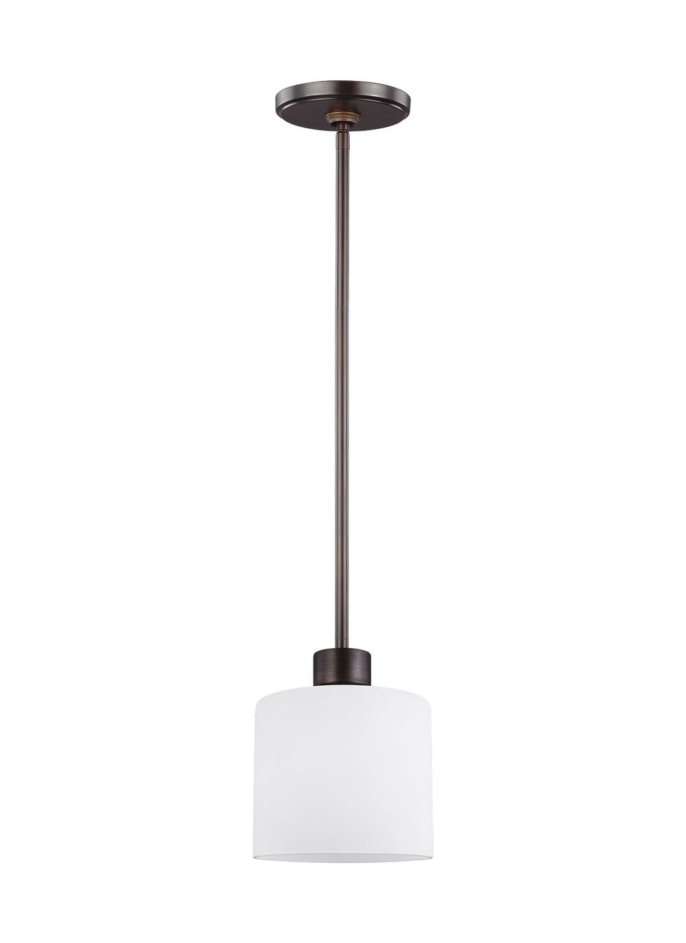 Generation Lighting Canada - One Light Mini-Pendant - Canfield - Bronze- Union Lighting Luminaires Decor