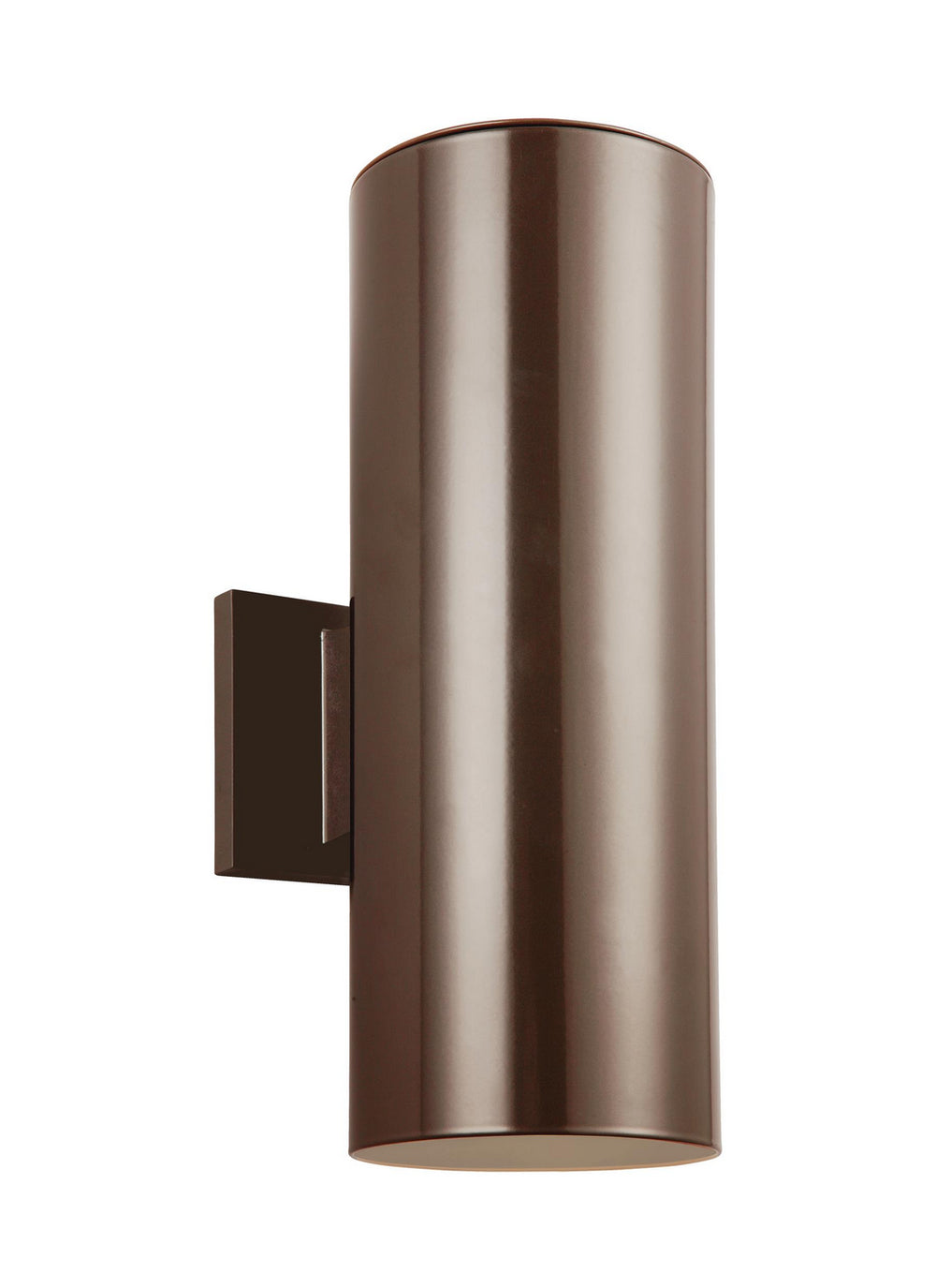 Visual Comfort Studio Canada - Two Light Outdoor Wall Lantern - Outdoor Cylinders - Bronze- Union Lighting Luminaires Decor