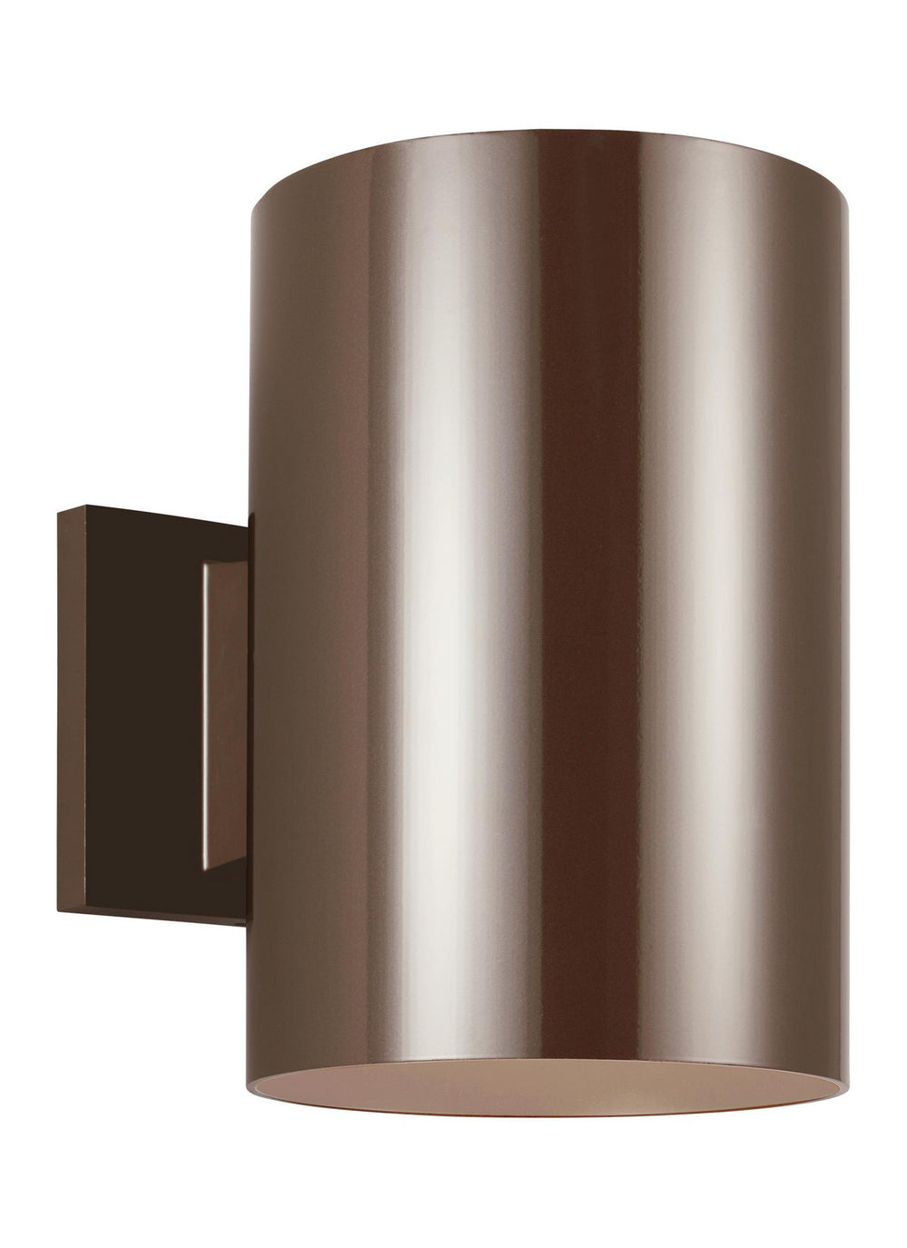 Visual Comfort Studio Canada - One Light Outdoor Wall Lantern - Outdoor Cylinders - Bronze- Union Lighting Luminaires Decor