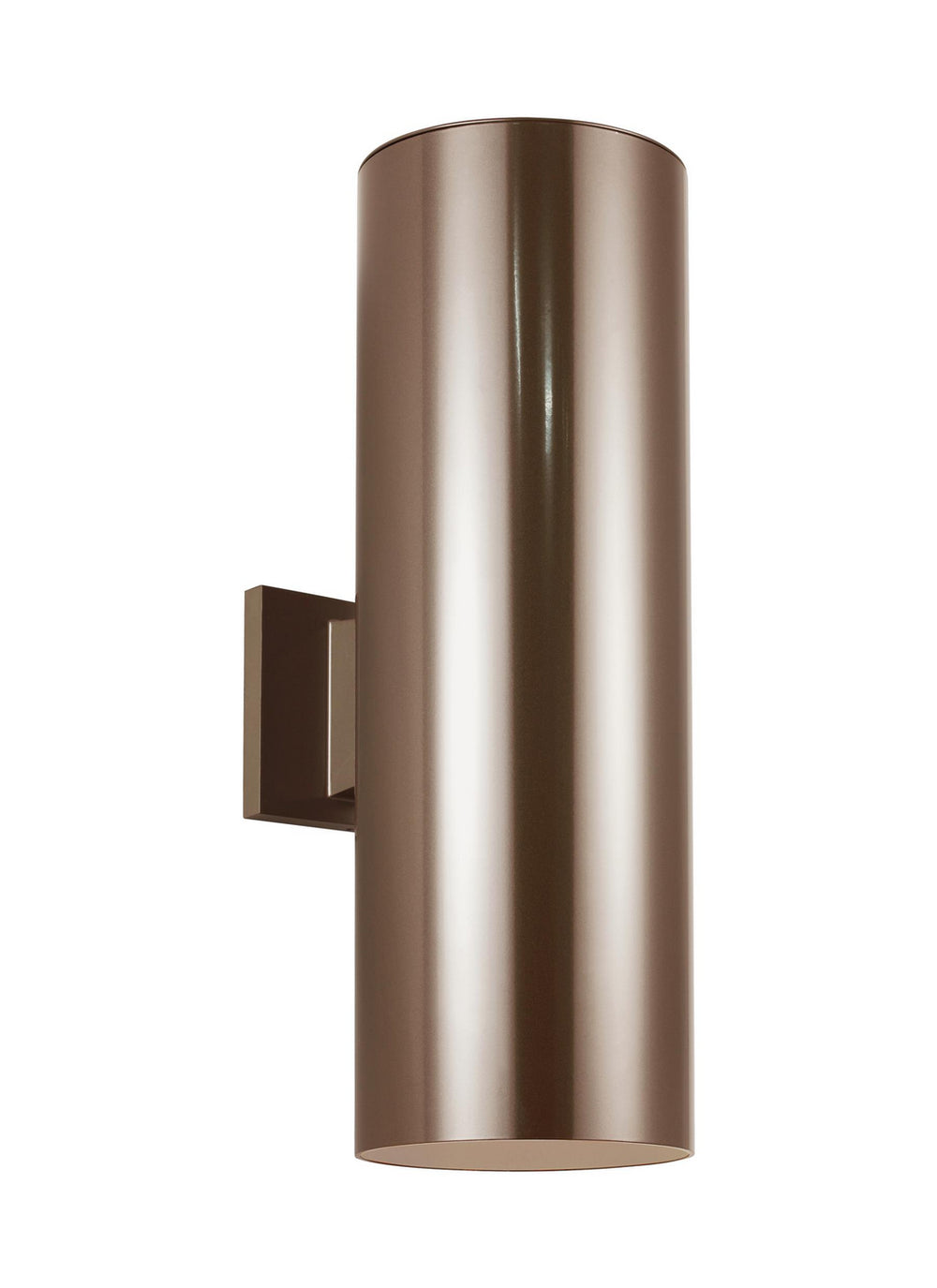 Visual Comfort Studio Canada - Two Light Outdoor Wall Lantern - Outdoor Cylinders - Bronze- Union Lighting Luminaires Decor