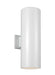 Visual Comfort Studio Canada - Two Light Outdoor Wall Lantern - Outdoor Cylinders - White- Union Lighting Luminaires Decor