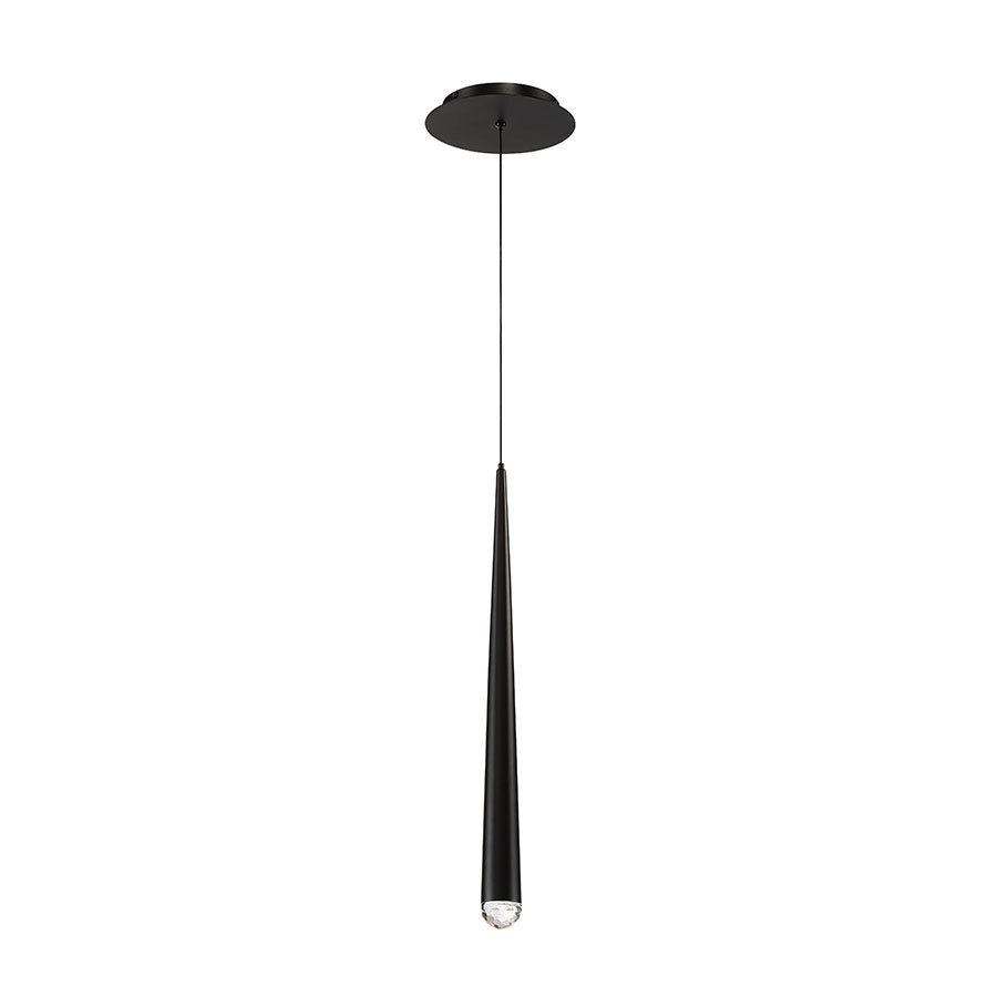 Modern Forms Canada - LED Mini Pendant - Cascade - Black- Union Lighting Luminaires Decor