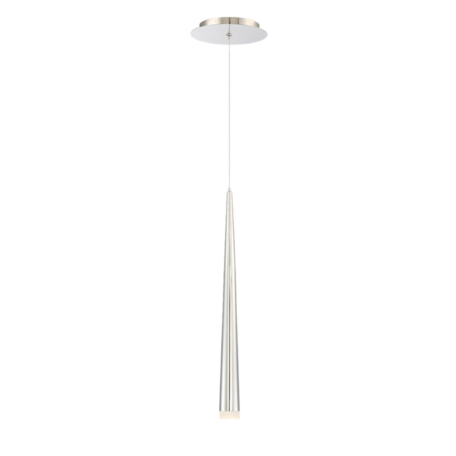 Modern Forms Canada - LED Mini Pendant - Cascade - Polished Nickel- Union Lighting Luminaires Decor
