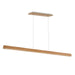 Modern Forms Canada - LED Linear Pendant - Drift - Walnut- Union Lighting Luminaires Decor