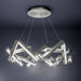 Modern Forms Canada - LED Chandelier - Chaos - Brushed Aluminum- Union Lighting Luminaires Decor