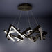 Modern Forms Canada - LED Chandelier - Chaos - Black- Union Lighting Luminaires Decor