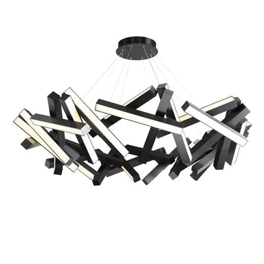 Modern Forms Canada - LED Chandelier - Chaos - Black- Union Lighting Luminaires Decor