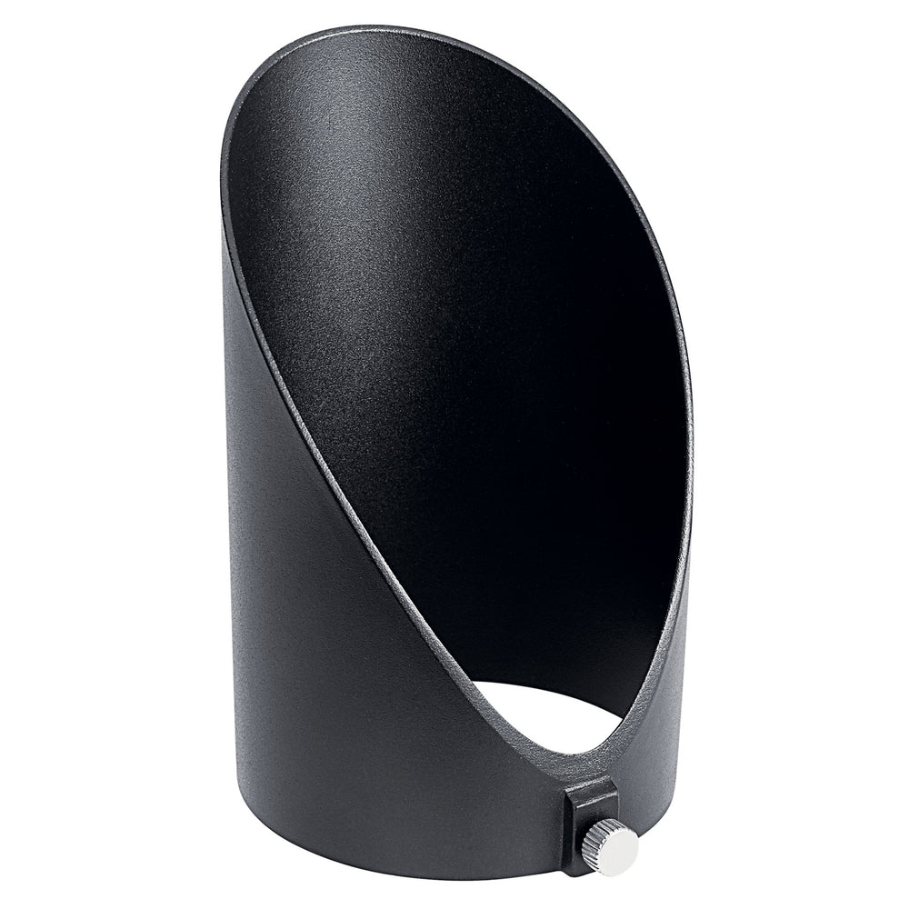 Kichler Canada - Accent Long Cowl - Landscape Led - Textured Black- Union Lighting Luminaires Decor