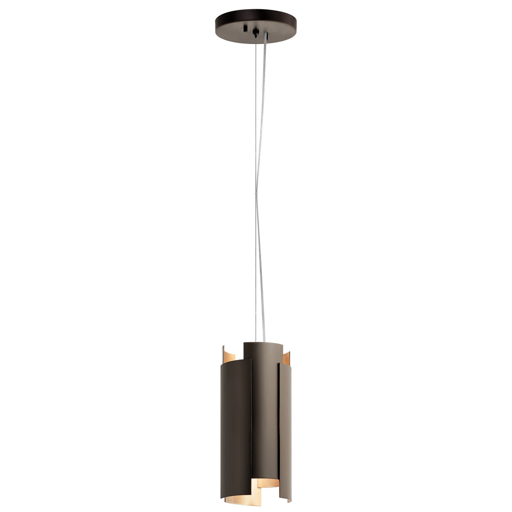 Kichler Canada - LED Mini Pendant - Moderne - Olde Bronze- Union Lighting Luminaires Decor