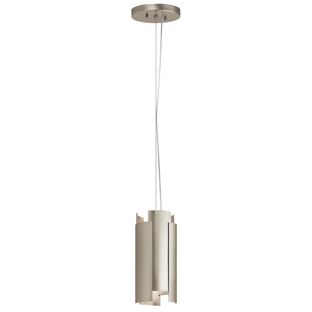 Kichler Canada - LED Mini Pendant - Moderne - Satin Nickel- Union Lighting Luminaires Decor
