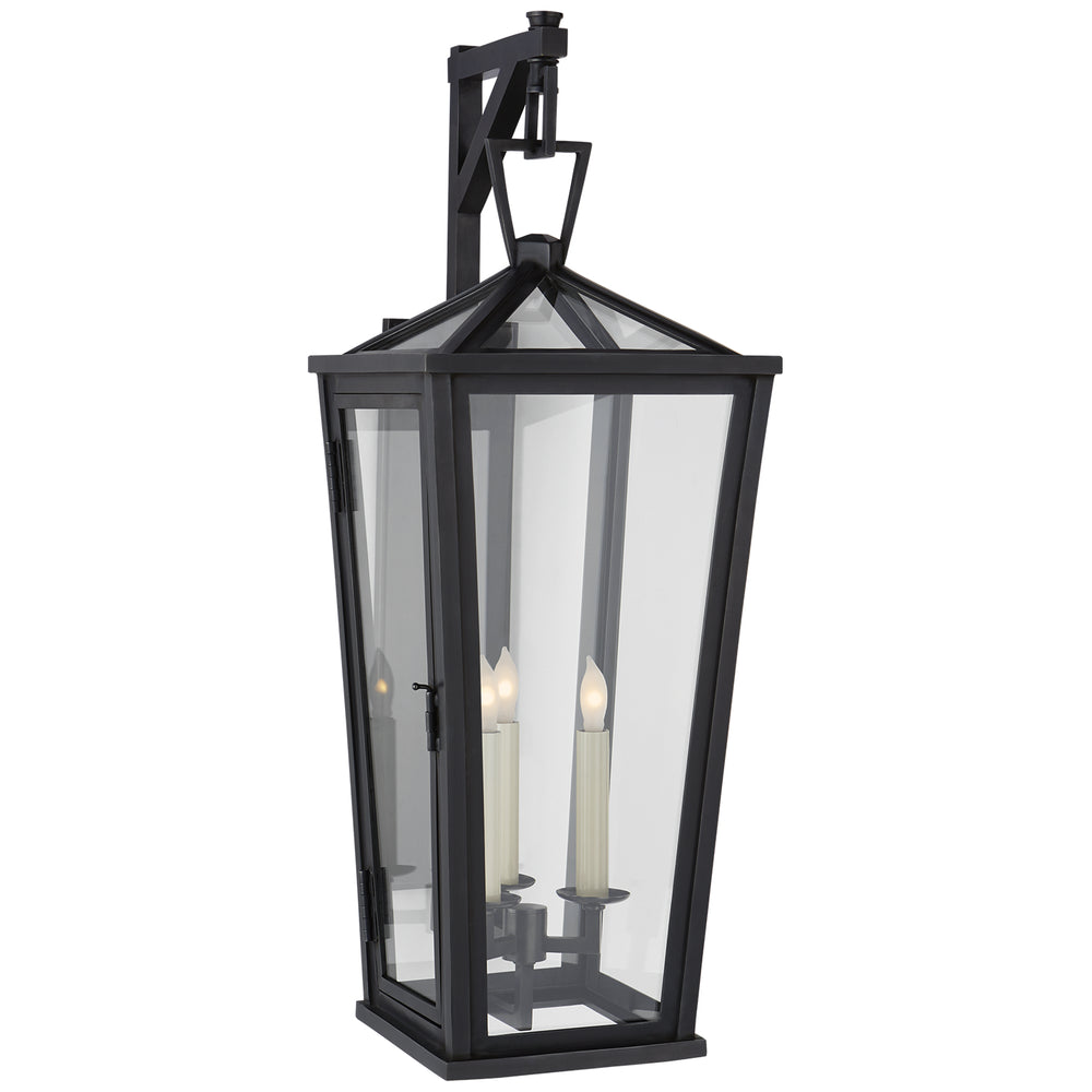 Visual Comfort Signature Canada - Three Light Wall Lantern - Darlana Outdoor - Bronze- Union Lighting Luminaires Decor