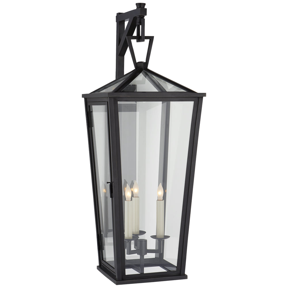 Visual Comfort Signature Canada - Three Light Wall Lantern - Darlana Outdoor - Bronze- Union Lighting Luminaires Decor