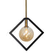 Dainolite Canada - One Light Pendant - Glasgow - Vintage Bronze- Union Lighting Luminaires Decor