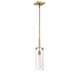 Savoy House - One Light Mini Pendant - Winfield - Warm Brass- Union Lighting Luminaires Decor