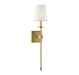 Savoy House Canada - One Light Wall Sconce - Monroe - Warm Brass- Union Lighting Luminaires Decor