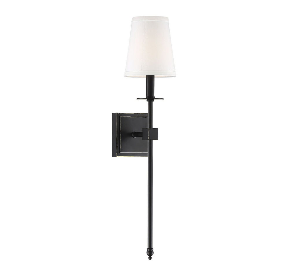 Savoy House Canada - One Light Wall Sconce - Monroe - Classic Bronze- Union Lighting Luminaires Decor