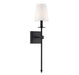 Savoy House Canada - One Light Wall Sconce - Monroe - Matte Black- Union Lighting Luminaires Decor