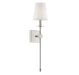 Savoy House Canada - One Light Wall Sconce - Monroe - Satin Nickel- Union Lighting Luminaires Decor
