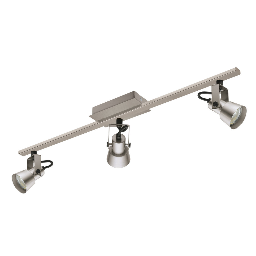 Eglo Canada - Three Light Track - Trillo 1 - Matte Nickel- Union Lighting Luminaires Decor