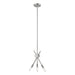 Eglo Canada - Three Light Pendant - Willlsboro - Polished Nickel- Union Lighting Luminaires Decor
