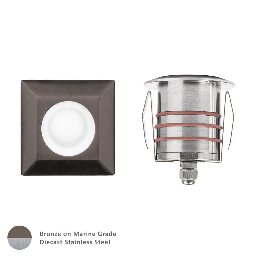 W.A.C. Canada - LED Indicator Light - 2051 - Bronze Stainless Steel- Union Lighting Luminaires Decor