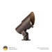 W.A.C. Canada - LED Accent Light - 5111 - Bronze on Brass- Union Lighting Luminaires Decor