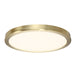 W.A.C. Canada - LED Flush Mount - Geos - Brushed Brass- Union Lighting Luminaires Decor
