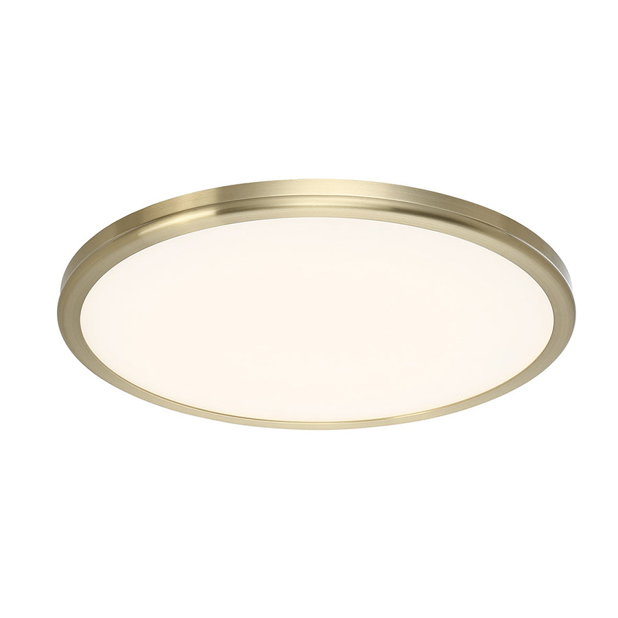 W.A.C. Canada - LED Flush Mount - Geos - Brushed Brass- Union Lighting Luminaires Decor