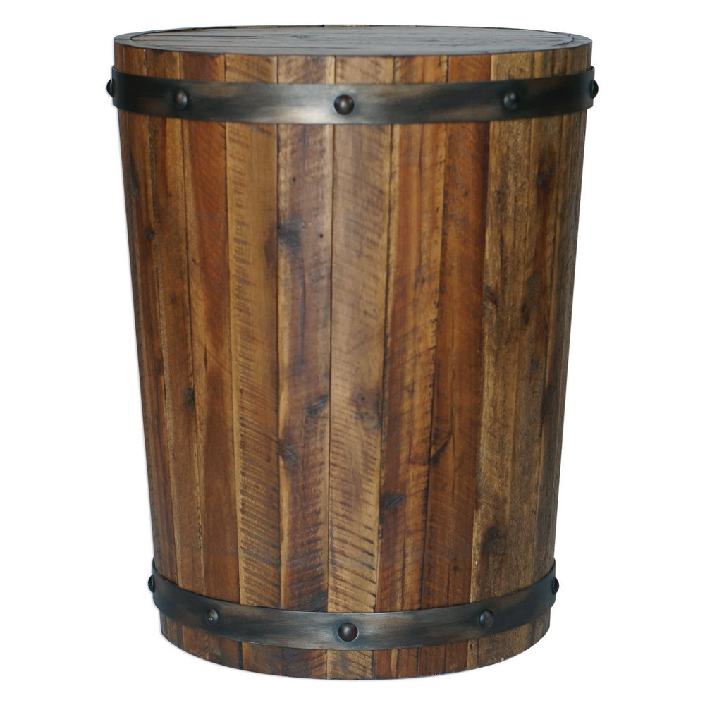 Uttermost - Accent Table - Ceylon - Weathered Walnut Stain- Union Lighting Luminaires Decor