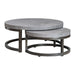 Uttermost - Nesting Tables, Set/2 - Aiyara - Rubbed Black Coffee- Union Lighting Luminaires Decor
