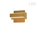 Dainolite Canada - LED Vanity Fixture - Aged Brass- Union Lighting Luminaires Decor