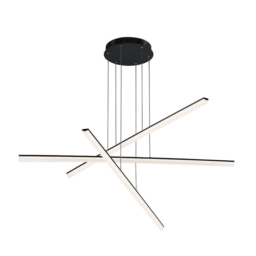 W.A.C. Canada - LED Pendant - Stack - Black- Union Lighting Luminaires Decor