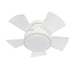 Modern Forms Fans Canada - 26" Ceiling Fan - Vox - Matte White- Union Lighting Luminaires Decor