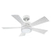 Modern Forms Fans Canada - 42" Ceiling Fan - Wynd - Matte White- Union Lighting Luminaires Decor