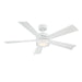 Modern Forms Fans Canada - 52" Ceiling Fan - Wynd - Matte White- Union Lighting Luminaires Decor