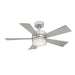Modern Forms Fans Canada - 42"Ceiling Fan - Wynd - Stainless Steel- Union Lighting Luminaires Decor