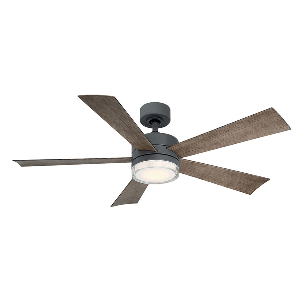 Modern Forms Fans Canada - 52"Ceiling Fan - Wynd - Graphite/Weathered Gray- Union Lighting Luminaires Decor