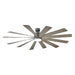 Modern Forms Fans Canada - 80"Ceiling Fan - Windflower - Graphite/Weathered Gray- Union Lighting Luminaires Decor