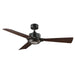 Modern Forms Fans Canada - 56"Ceiling Fan - Osprey - Oil Rubbed Bronze/Dark Walnut- Union Lighting Luminaires Decor